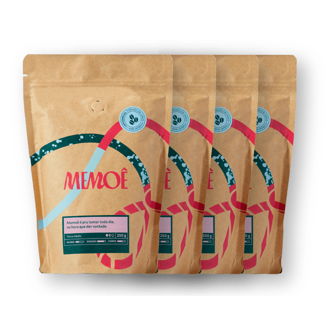 Café Especial - Memoê 250g (Kit com 4 cafés) - Memoê